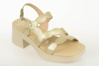 Sandały WONDERS D-1020 PLATINO